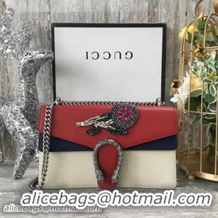 Top Replica Gucci Dionysus Embroidered Leather Shoulder Bag 400249 Diamond