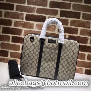 Popular Style Gucci GG Supreme Duffle 451169 Black