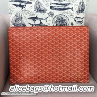 Cheap Discount Goyard Ipad Cover GM 020113 Orange