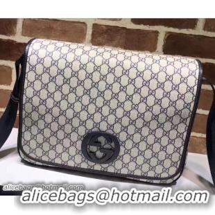 Classic Hot Gucci Interlocking G Large Messenger Bag 222291 Blue