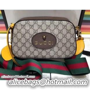 Pretty Style Gucci GG Supreme Web Messenger Bag 476466 2017