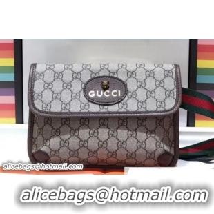 Famous Gucci GG Supreme Web Belt Bag 493930 2017