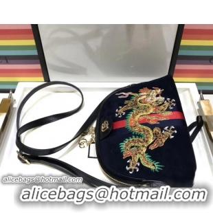 Grade Quality Gucci Ophidia Dragon Embroidered GG Small Shoulder Bag 499621 2018