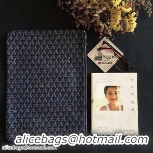 Cheap Goyard New Design Ipad Bag Medium Size 020113 Navy Blue