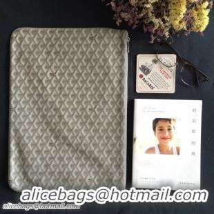 Reasonable Price Goyard New Design Ipad Bag Medium Size 020113 Grey