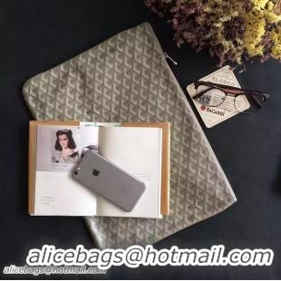 Grade Quality Goyard New Design Ipad Bag Large Size 020113 Grey