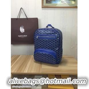 Top Cheapest 2017 Goyard Backpack 8992 Blue