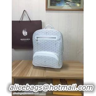 Free Shipping Discount 2017 Goyard Backpack 8992 White