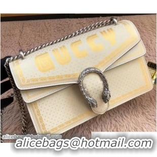 Sumptuous Gucci Guccy Dionysus Shoulder Small Bag 400249 White 2018