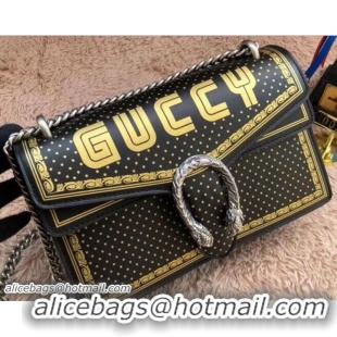 Good Looking Gucci Guccy Dionysus Shoulder Small Bag 400249 Black 2018