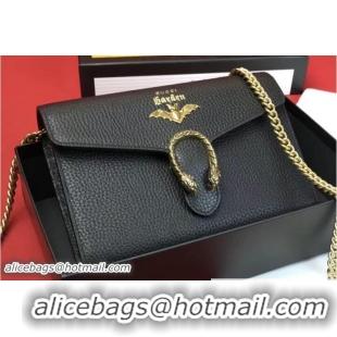 Best Price Gucci Garden Dionysus Mini Chain Wallet Bag 516920 Bat Black 2018