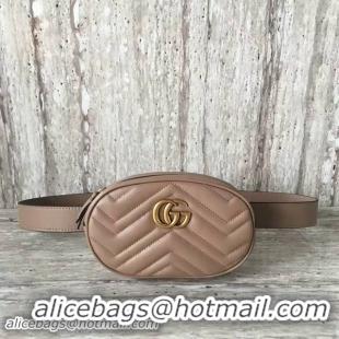 Popular Gucci GG Marmont Quilted Leather Bag 476434 Camel