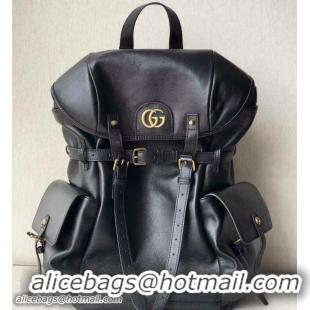 Best Grade Gucci RE(BELLE) Leather Backpack Bag 526908 Black 2018