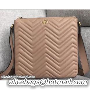 Well Crafted Gucci GG Marmont Messenger Bag 523369 Nude 2018