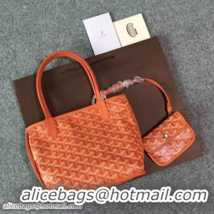 Hot Sell Goyard New Design Anjou Reversible Bag Mini 2398 Orange