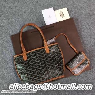 Spot Goyard New Design Anjou Reversible Bag Mini 2398 Black And Tan