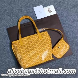 Inexpensive Goyard New Design Anjou Reversible Bag Mini 2398 Yellow