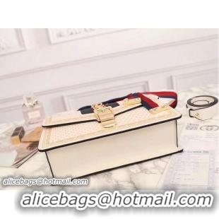 Good Looking Gucci Sylvie Small Shoulder Bag 421882 White