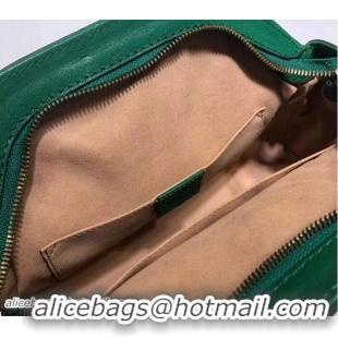 Duplicate Gucci RE(BELLE) Small Shoulder Bag 524620 Green