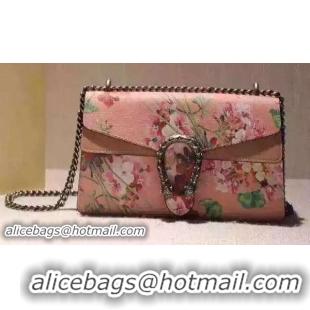 Big Enough Gucci Dionysus Blooms Leather Shoulder Bag 400249 Pink