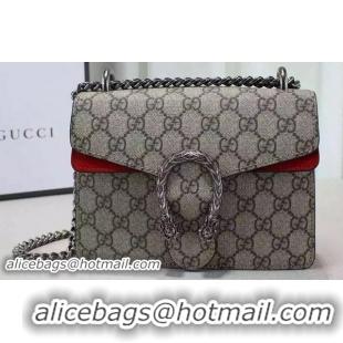 Well Crafted Gucci Dionysus GG Supreme Shoulder Bag 421970 Red