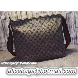 Unique Style Gucci GG Canvas Medium Messenger Bags 189751 Brown