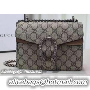 Trendy Design Gucci Dionysus GG Supreme Shoulder Bag 421970 Apricot