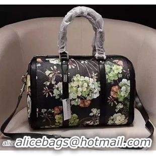 Famous Brand Gucci Blooms GG Canvas Boston Bags 247205 Black