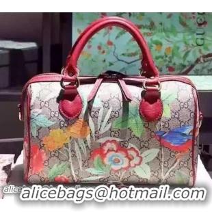 Buy Discount Gucci Blooms GG Supreme Top Handle Bags 409529 Red