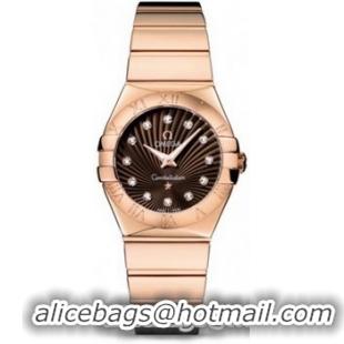 Omega Constellation Polished Quarz Small Watch 158638G