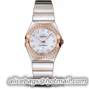 Omega Constellation Polished Quarz Small Watch 158638R