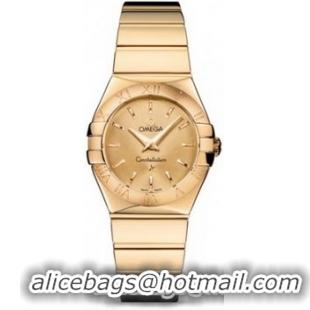 Omega Constellation Polished Quarz Small Watch 158638I