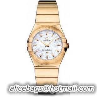 Omega Constellation Polished Quarz Small Watch 158638J