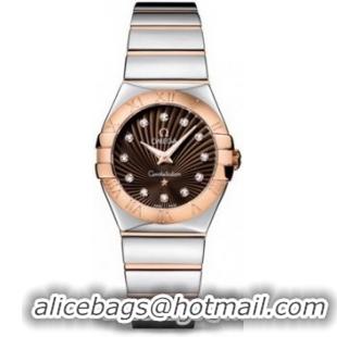 Omega Constellation Polished Quarz Small Watch 158638T