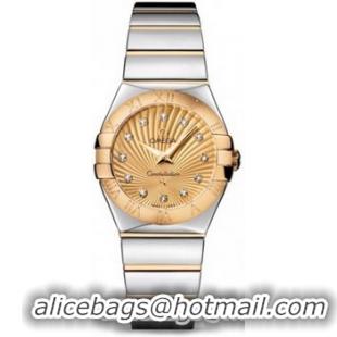 Omega Constellation Polished Quarz Small Watch 158638U