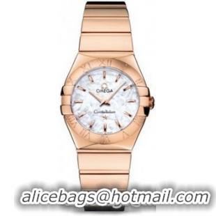 Omega Constellation Polished Quarz Small Watch 158638K