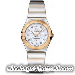 Omega Constellation Polished Quarz Small Watch 158638V