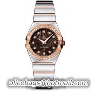 Omega Constellation Polished Quarz Small Watch 158638N