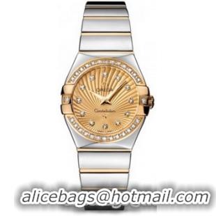 Omega Constellation Polished Quarz Small Watch 158638O