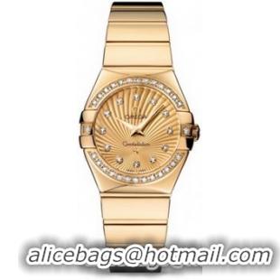 Omega Constellation Polished Quarz Small Watch 158638B