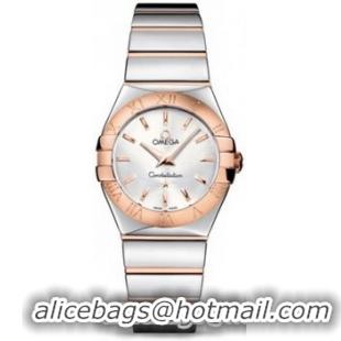 Omega Constellation Polished Quarz Small Watch 158638AB