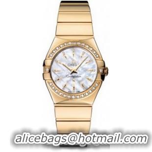 Omega Constellation Polished Quarz Small Watch 158638C