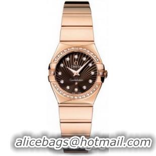 Omega Constellation Polished Quarz Mini Watch 158637A