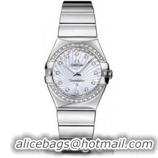 Omega Constellation Polished Quarz Small Watch 158638AC