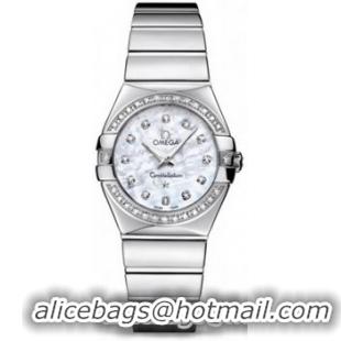 Omega Constellation Polished Quarz Small Watch 158638AD