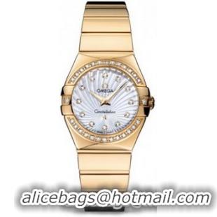 Omega Constellation Polished Quarz Small Watch 158638D