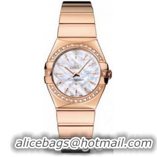 Omega Constellation Polished Quarz Small Watch 158638E