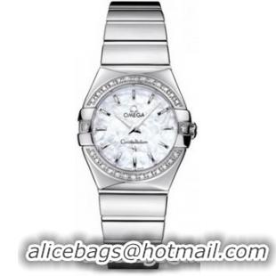 Omega Constellation Polished Quarz Small Watch 158638AF