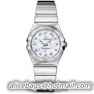 Omega Constellation Polished Quarz Small Watch 158638AG