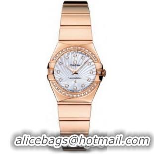 Omega Constellation Polished Quarz Mini Watch 158637F